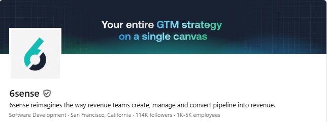 Marketing Spotlight: 6sense Marketing Strategy Social Media Strategy